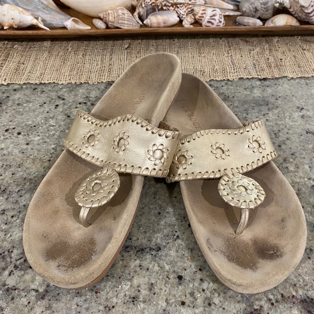 Jack Rogers Comfort Jacks Size 10